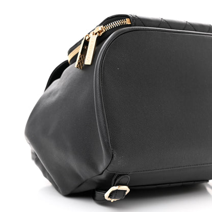 Chanel Caviar Quilted Business Affinity Backpack Black 9 of 11