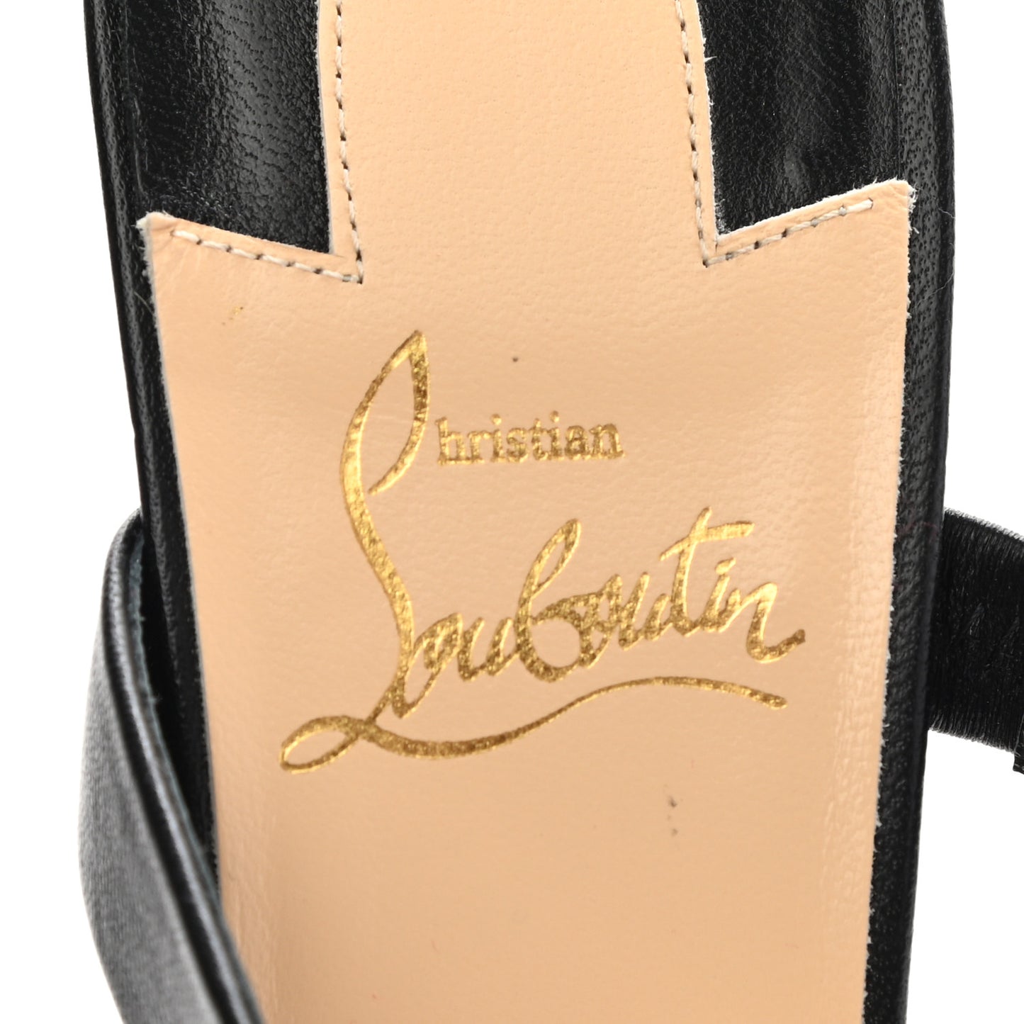 Nappa Choc Lock 85 Sandals 39 Black