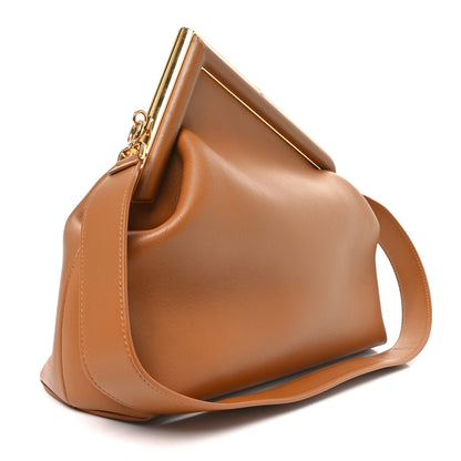 Fendi Shiny Nappa Medium Fendi First Caramello 3 of 10