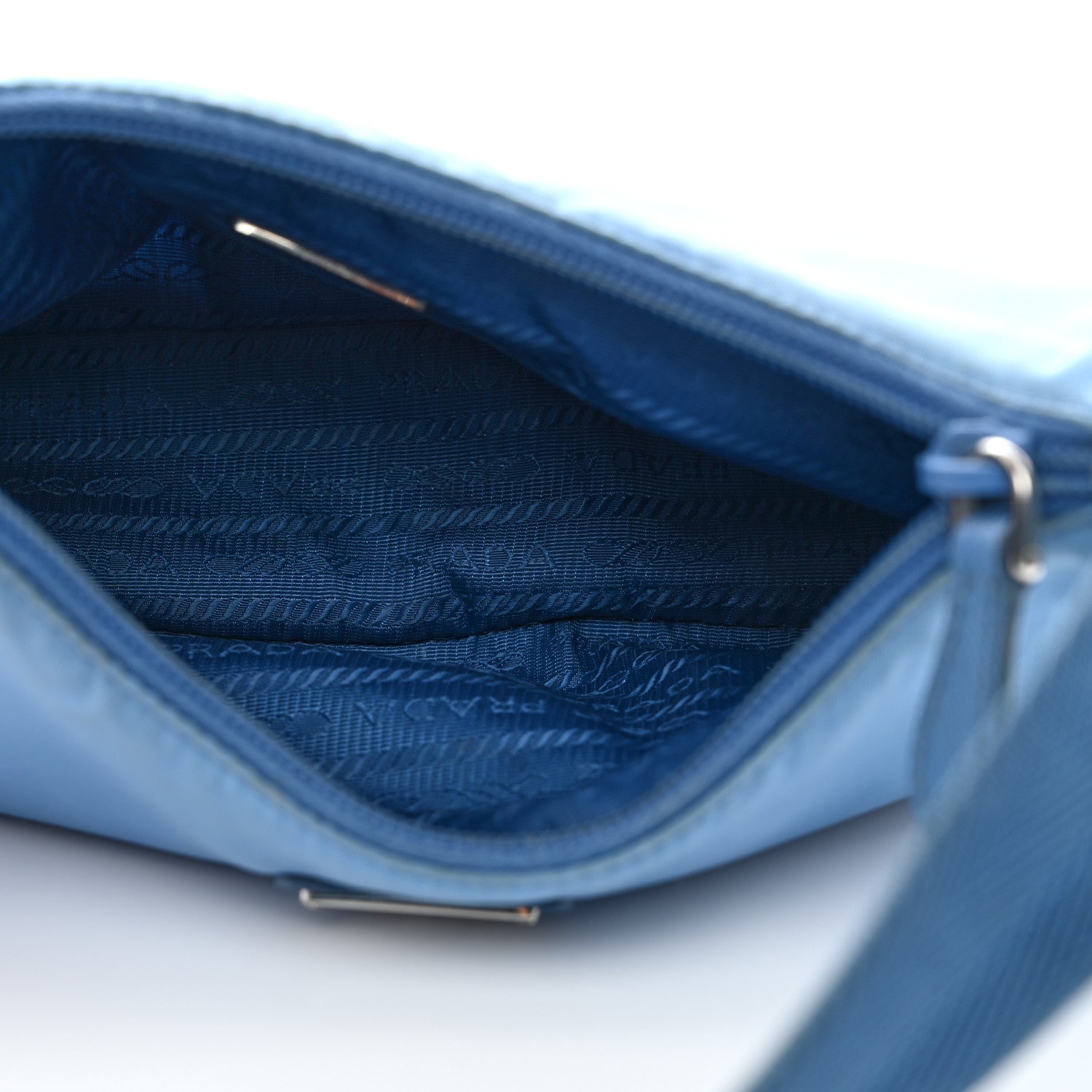 Prada Re-Nylon Saffiano Mini Re-Edition 2000 Bag Pervinca 5 of 14