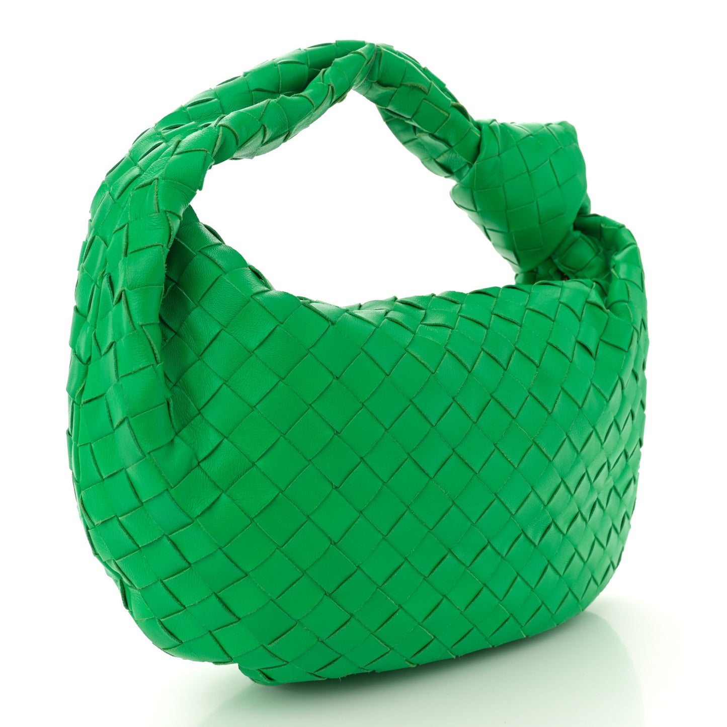 Nappa Intrecciato Teen Jodie Hobo Parakeet