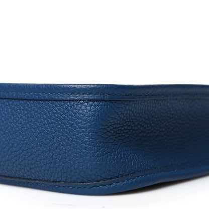 Hermes Taurillon Maurice Zigzag Evelyne TPM Deep Bleu Black White Deep Bleu 9 of 10
