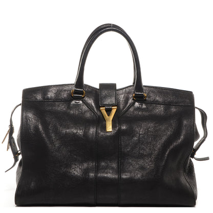 Saint Laurent Sheepskin Large Cabas ChYc Black 1 of 9