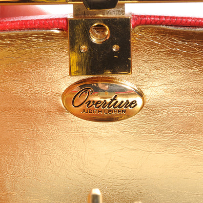 Judith Leiber OVERTURE Ombre Lizard Avery Clutch Orange 6 of 6