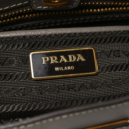 Prada Saffiano Lux Large Tote Argilla 6 of 9