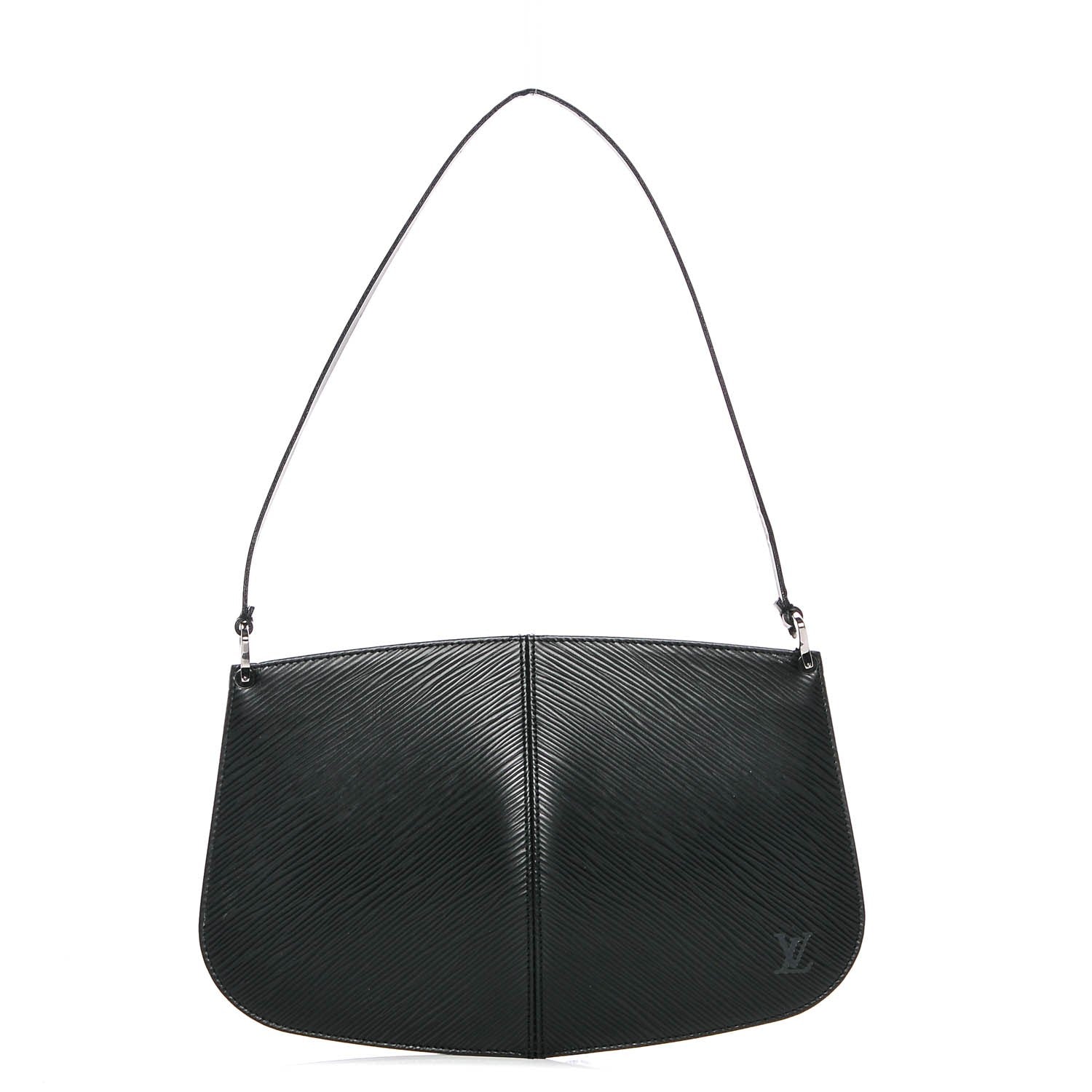Louis Vuitton Epi Demi Lune Pochette Black 1 of 6