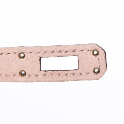 Hermes Swift Kelly Pochette Clutch Rose Eglantine 14 of 23