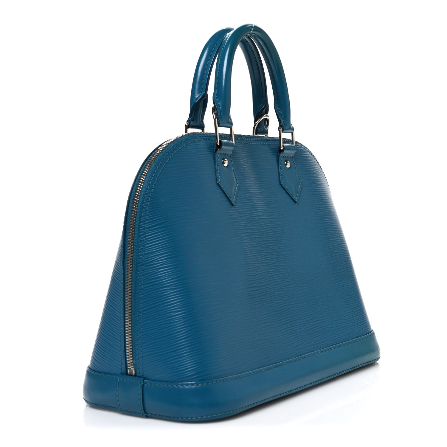 Louis Vuitton Epi Alma PM Cyan 3 of 10