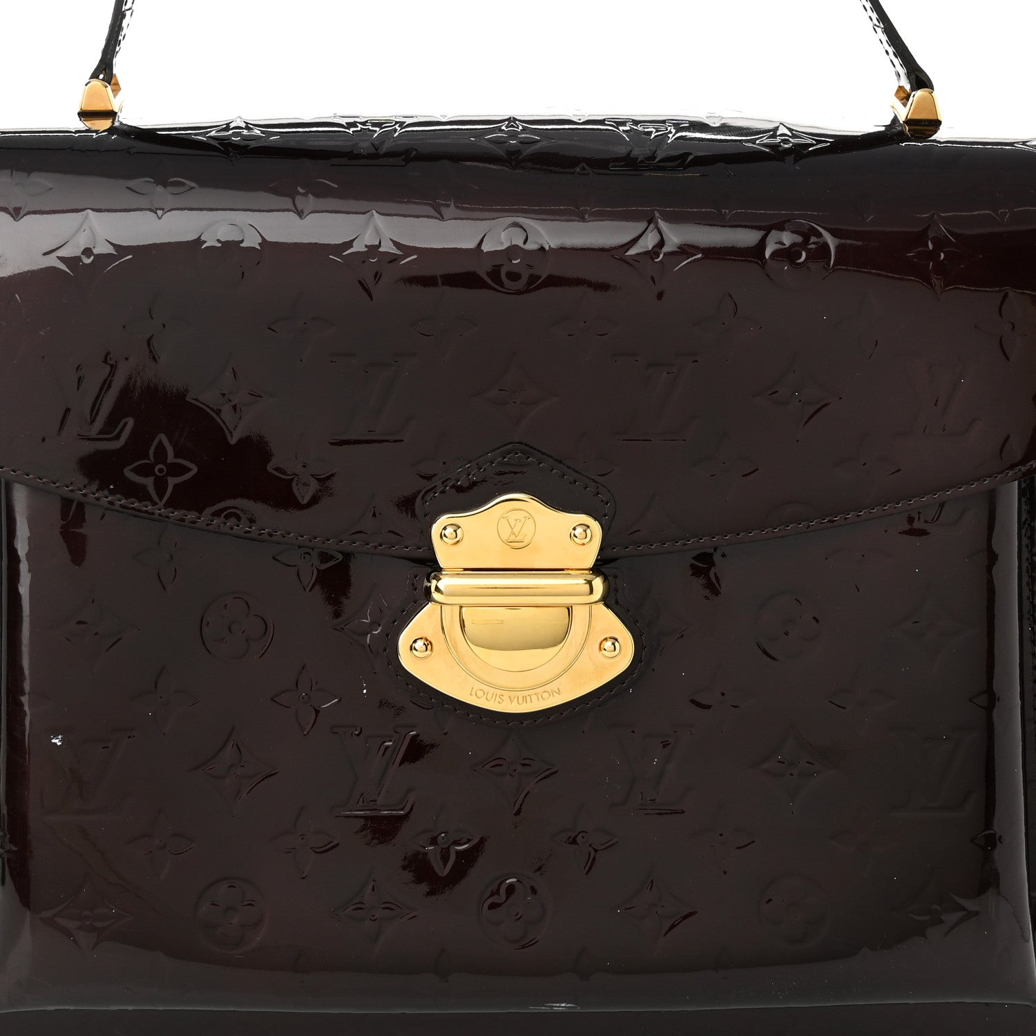 Louis Vuitton Vernis Romaine Amarante 7 of 11