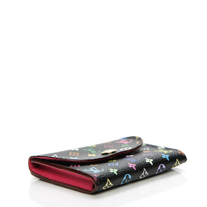 Louis Vuitton Monogram Multicolor Business Card Holder Black Grenade 4 of 6
