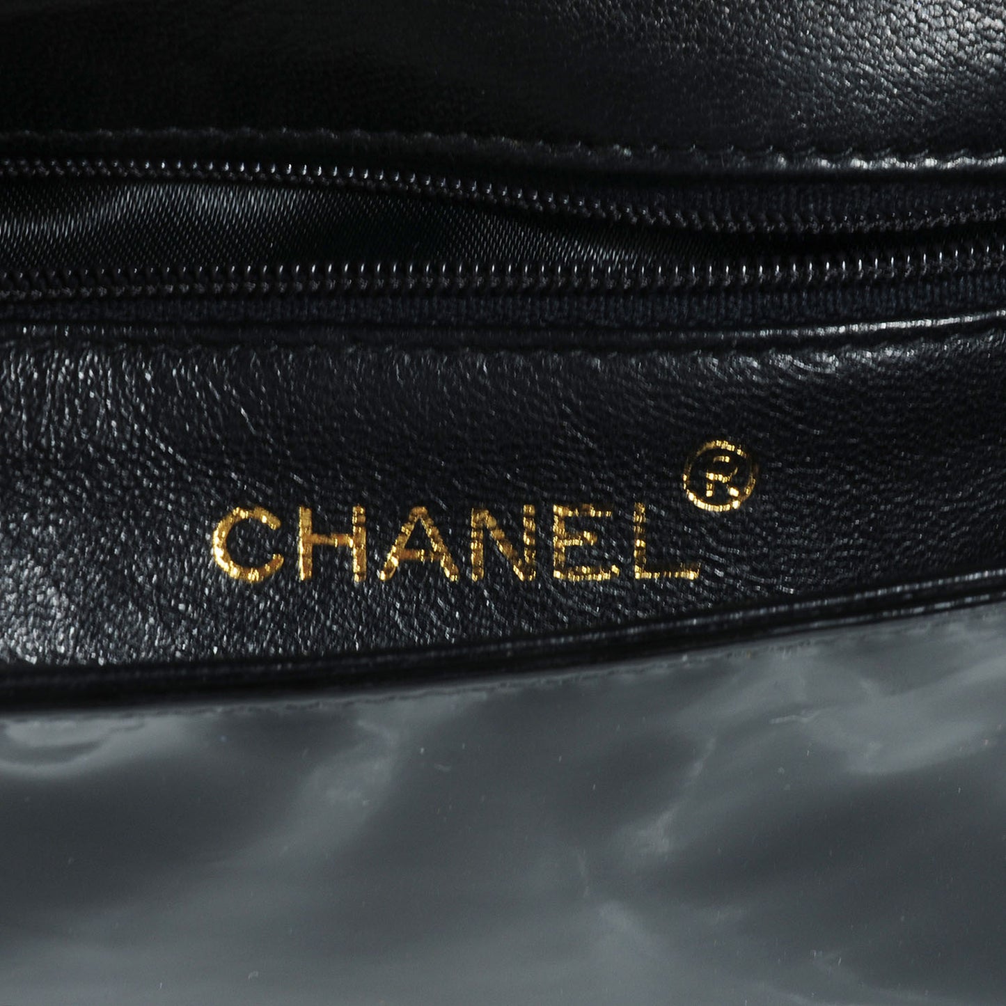 Patent Mini Flap Black
