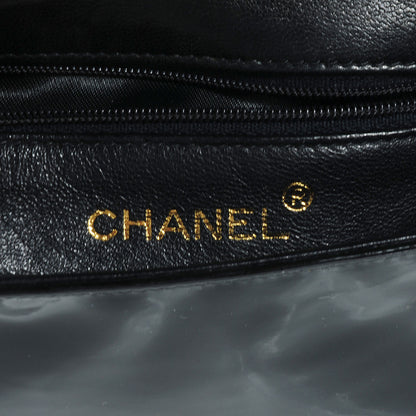 Chanel Patent Mini Flap Black 6 of 8