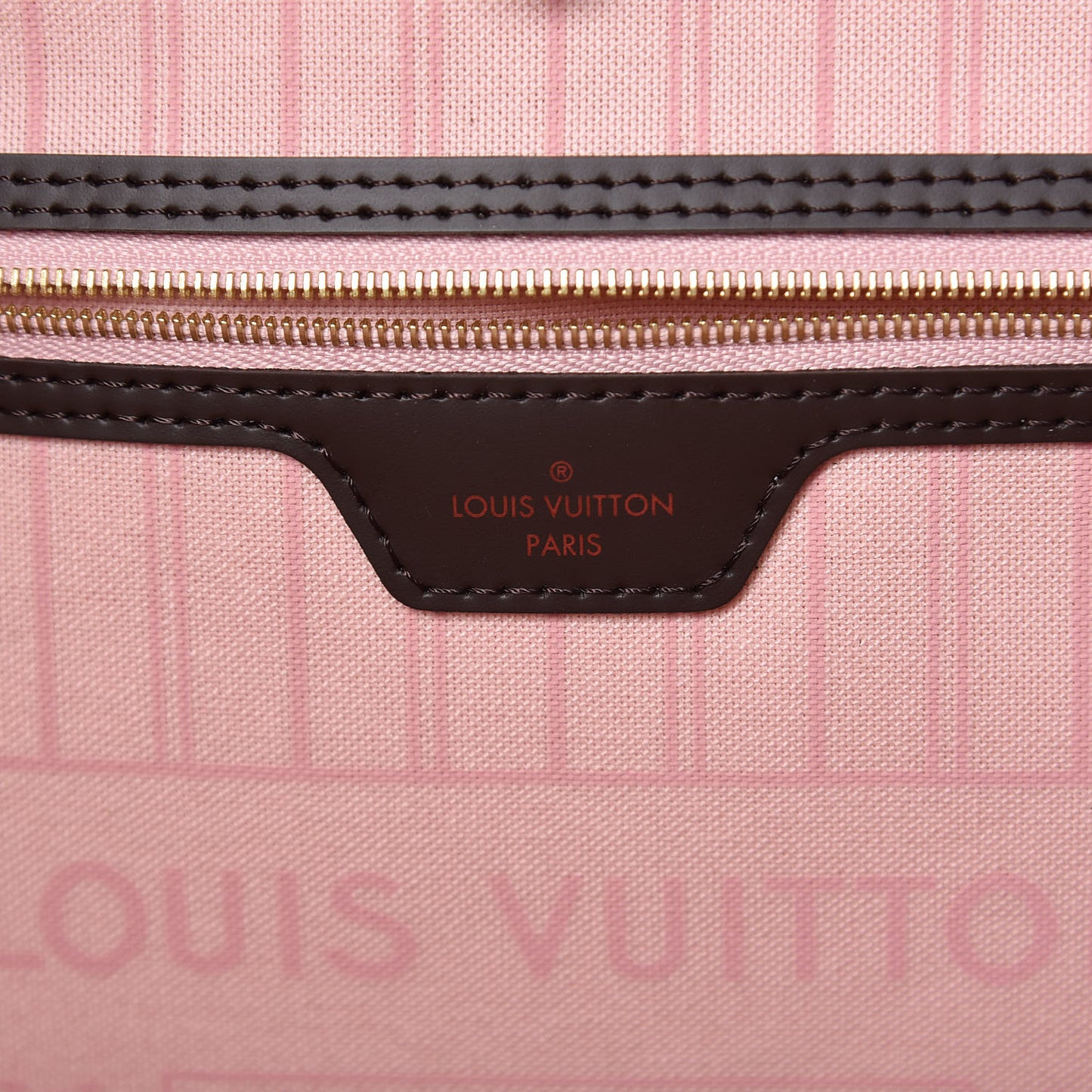 Damier Ebene Neo Neverfull MM Rose Ballerine