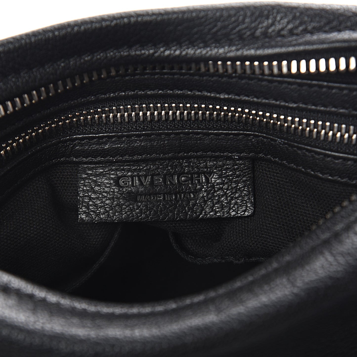 Sugar Goatskin Small Pandora Black