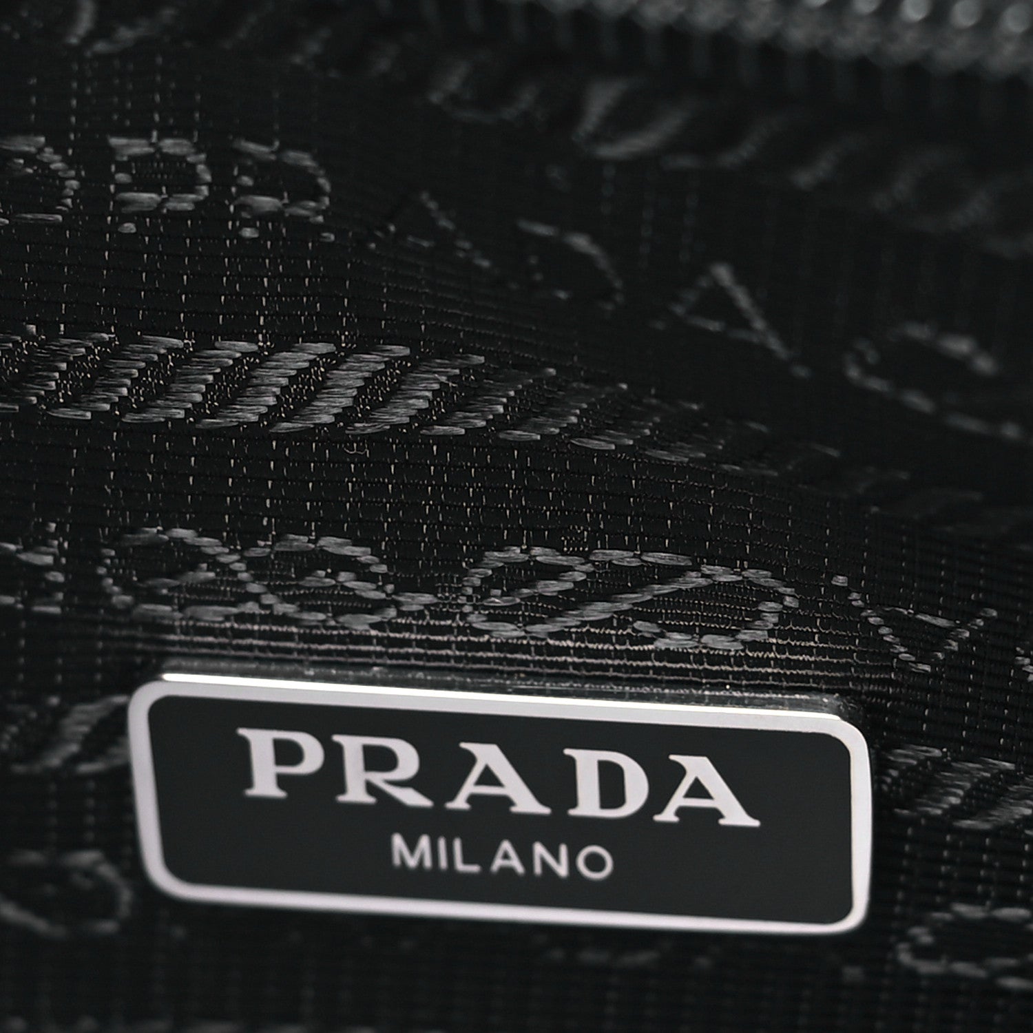 Prada Tessuto Nylon Mini Re-Edition 2000 Bag Black 6 of 9