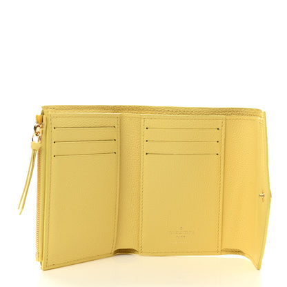 Louis Vuitton Empreinte Monogram Victorine Wallet Lemon Curd 5 of 7