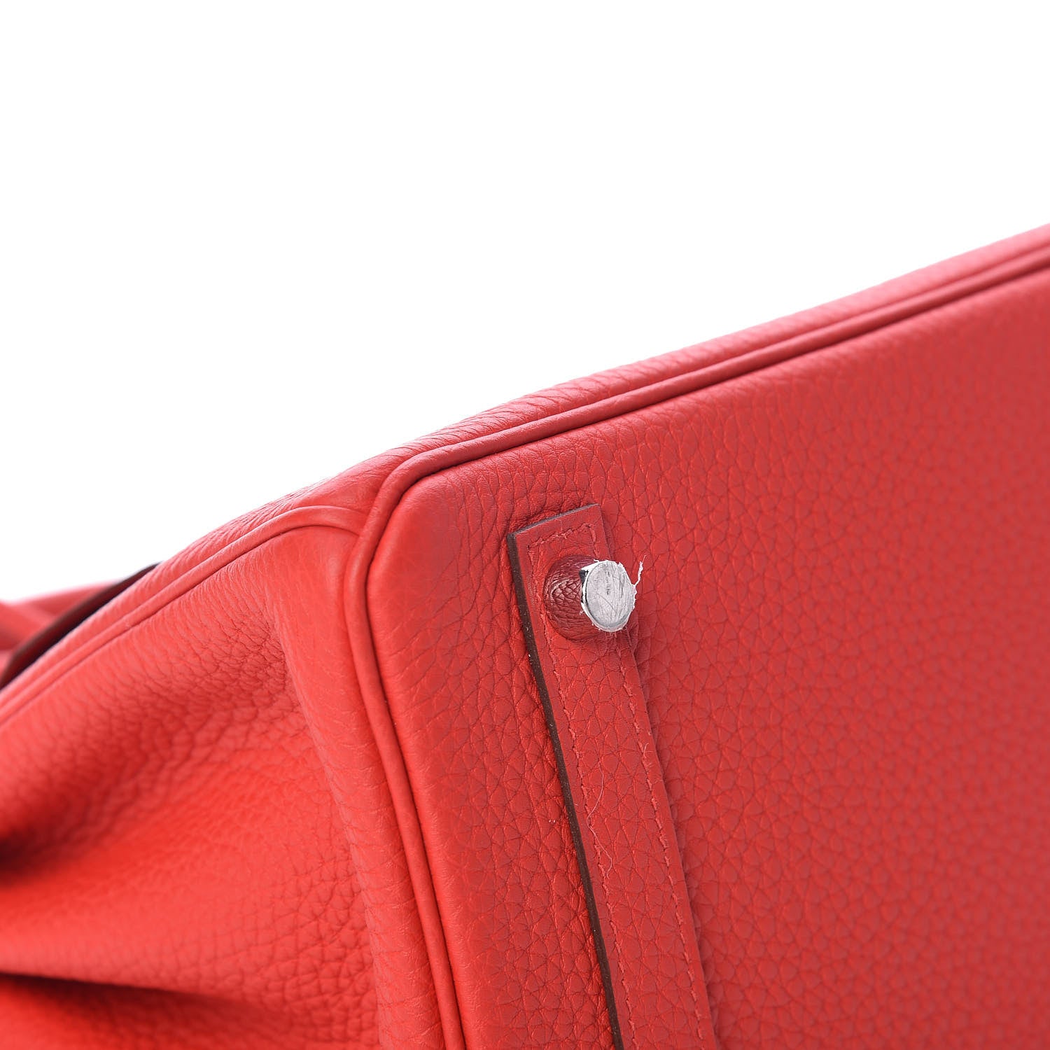 Hermes Togo Birkin 25 Rouge De Coeur 29 of 31