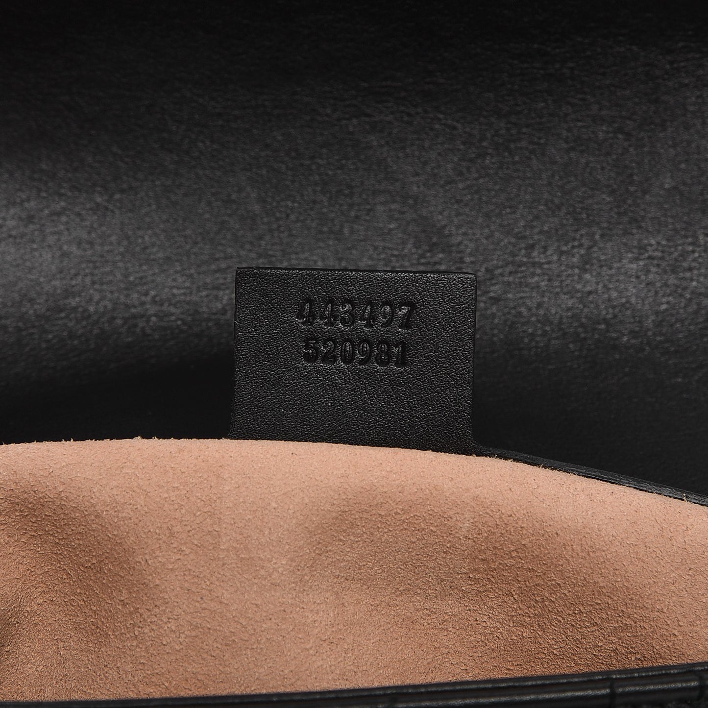 Calfskin Matelasse Studded Small Pearly GG Marmont Shoulder Bag Black