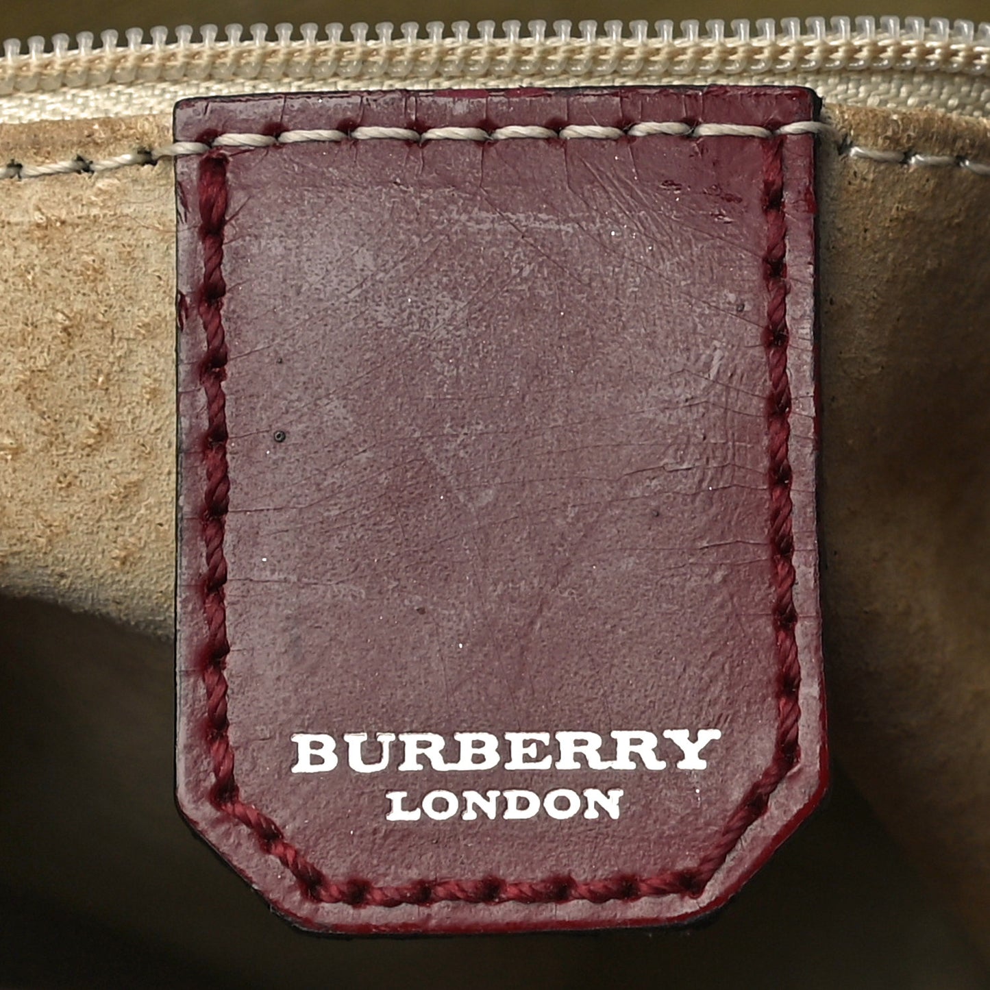 Haymarket Check Small Tote Red