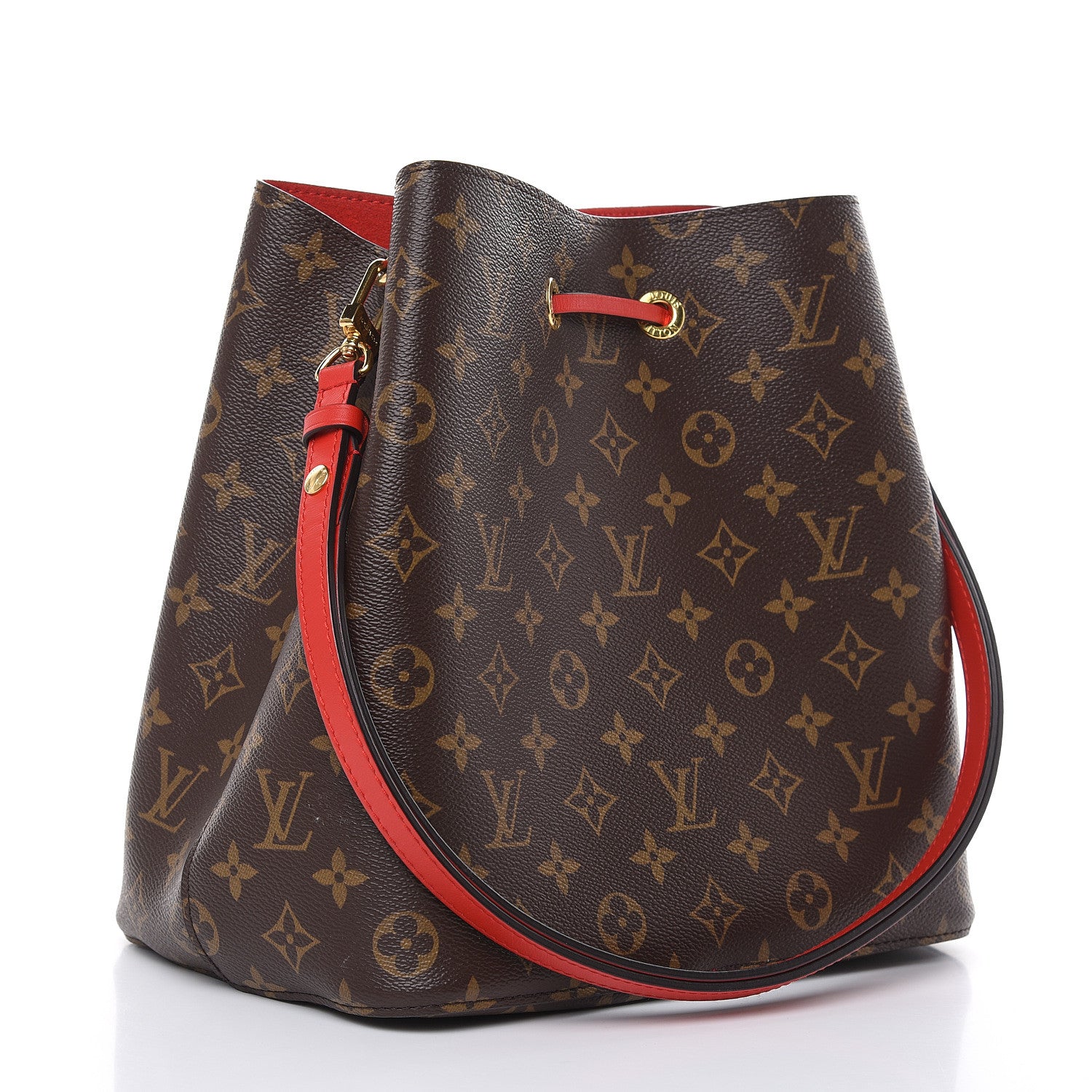 Louis Vuitton Monogram Neonoe MM Coquelicot 3 of 8