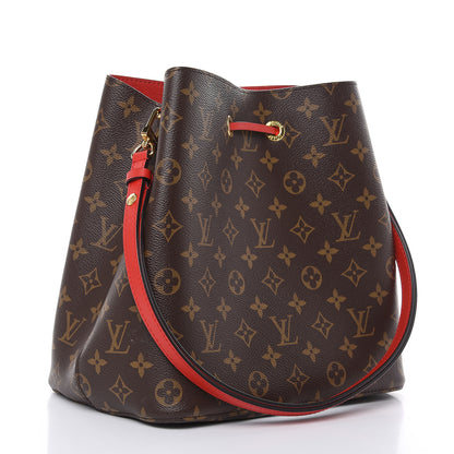 Louis Vuitton Monogram Neonoe MM Coquelicot 3 of 8