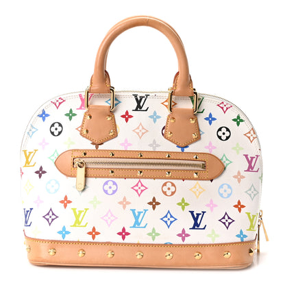 Louis Vuitton Monogram Multicolor Alma White 1 of 9