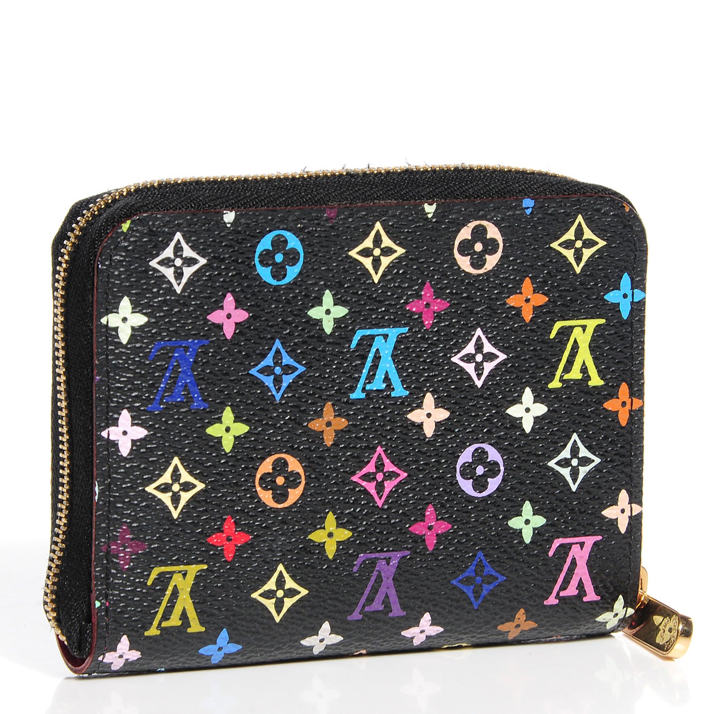 Monogram Multicolor Zippy Coin Purse Black Grenade