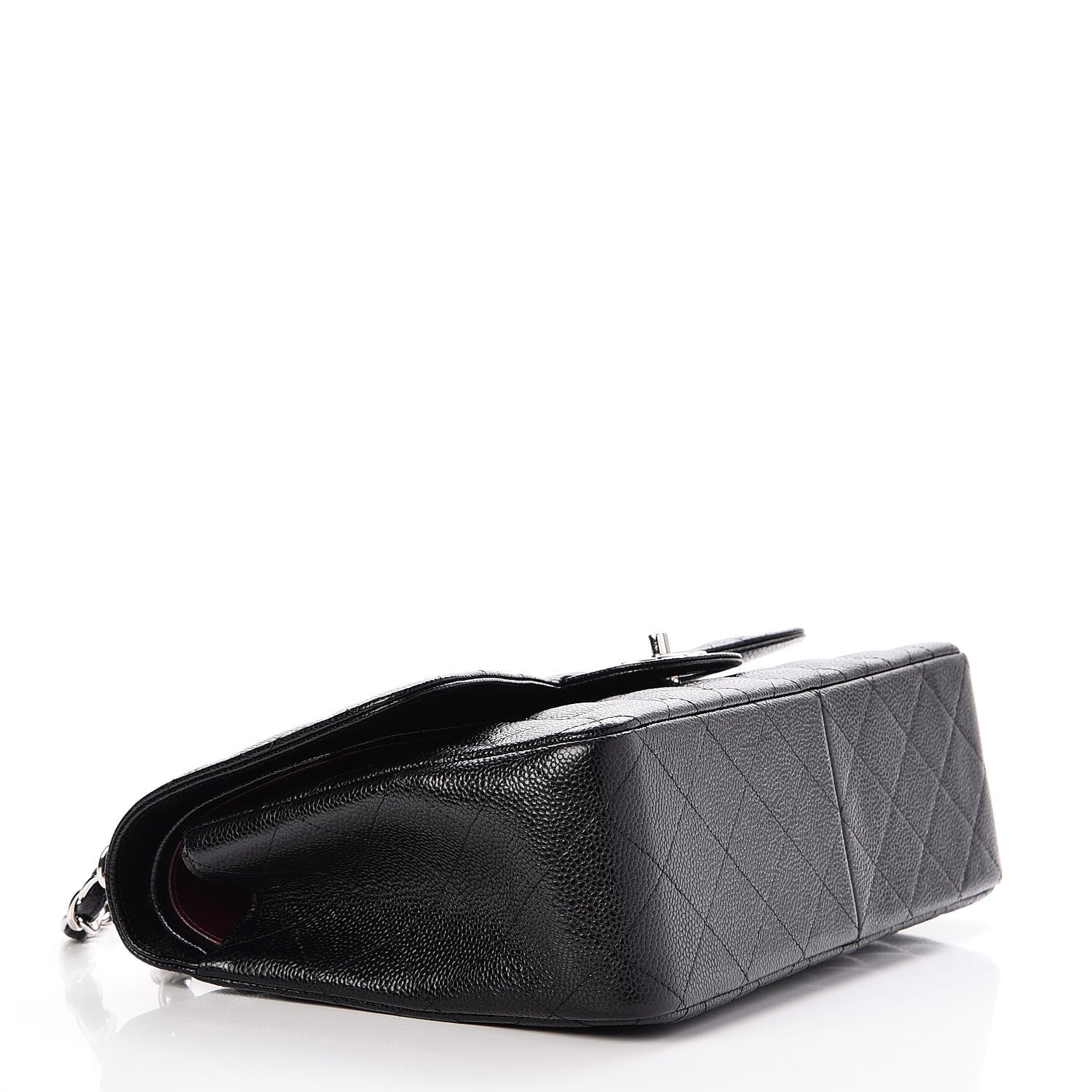 Chanel Caviar Quilted Jumbo Double Flap Black 5 of 9