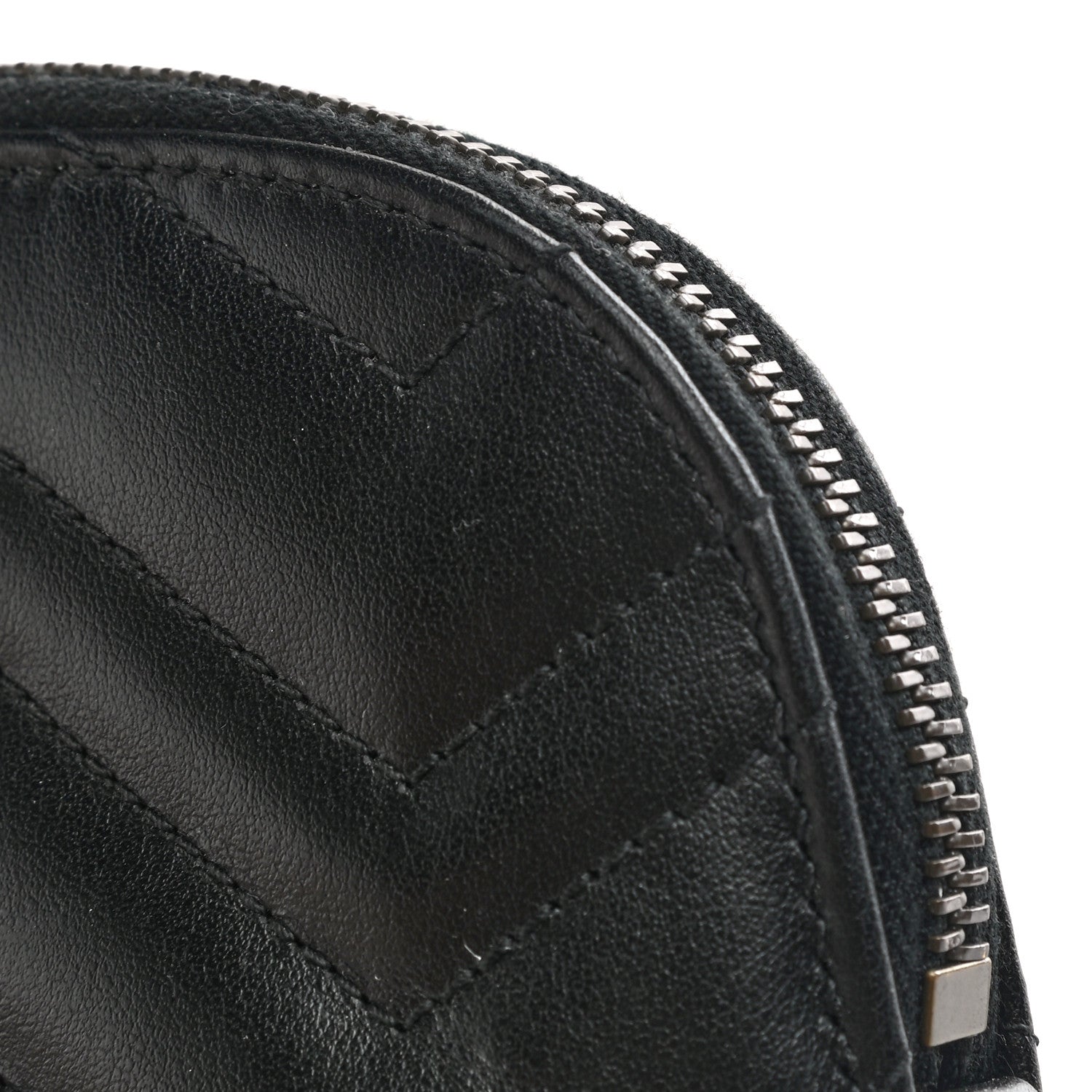 Gucci Calfskin Matelasse GG Marmont Pouch Cosmetic Case Black 8 of 8