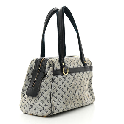 Louis Vuitton Mini Monogram Josephine PM Blue 3 of 18