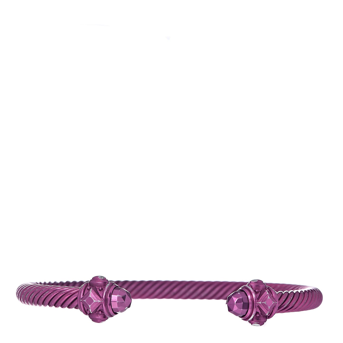 Aluminum 5mm Renaissance Bracelet Dark Pink