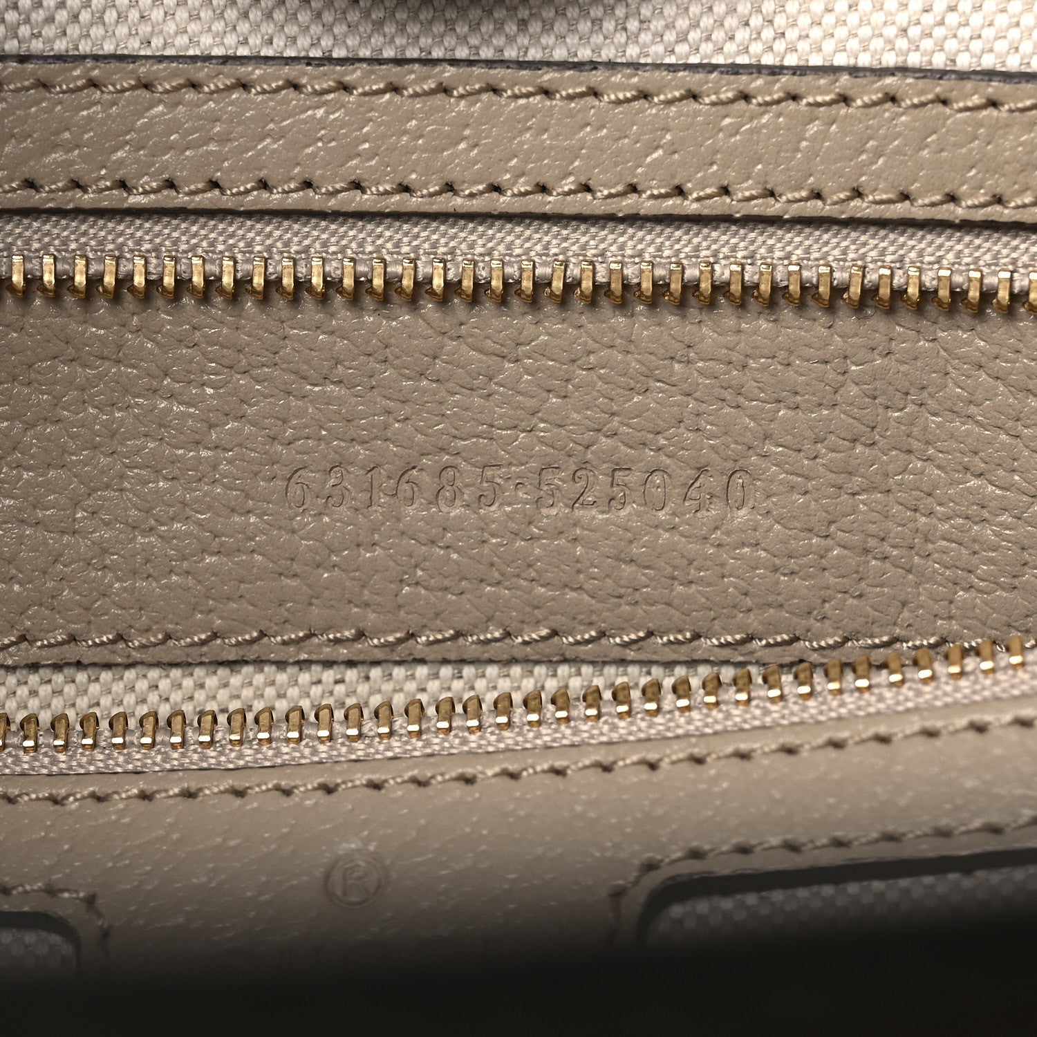 Gucci GG Supreme Monogram Textured Dollar Calfskin Web Medium Ophidia Shopping Tote Beige Mystic White Oatmeal 7 of 10