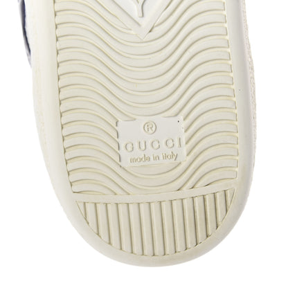 Gucci Calfskin Ayers Web Star Embroidered Mens Ace Sneakers 7 White Multi 6 of 7