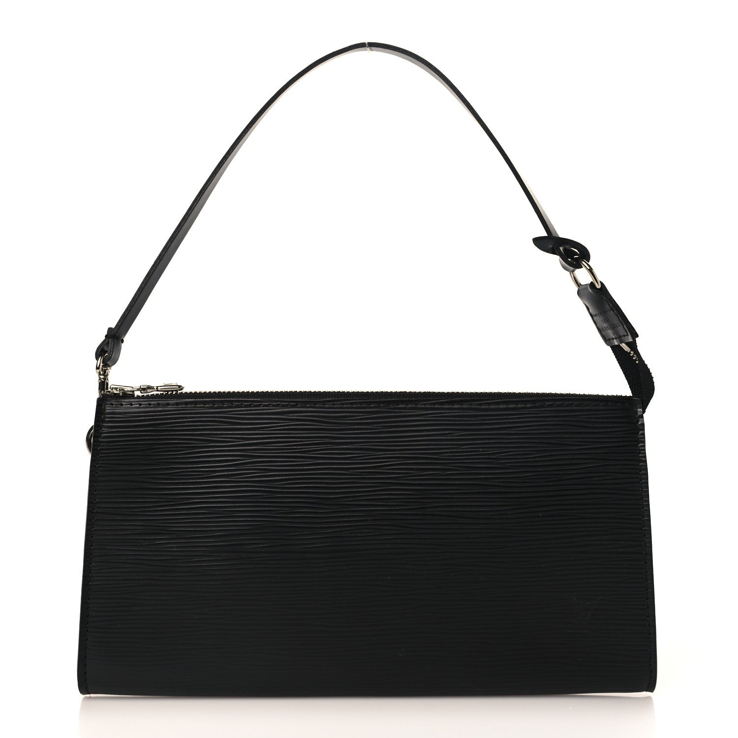 Louis Vuitton Epi Pochette Accessories 24 Black 1 of 8