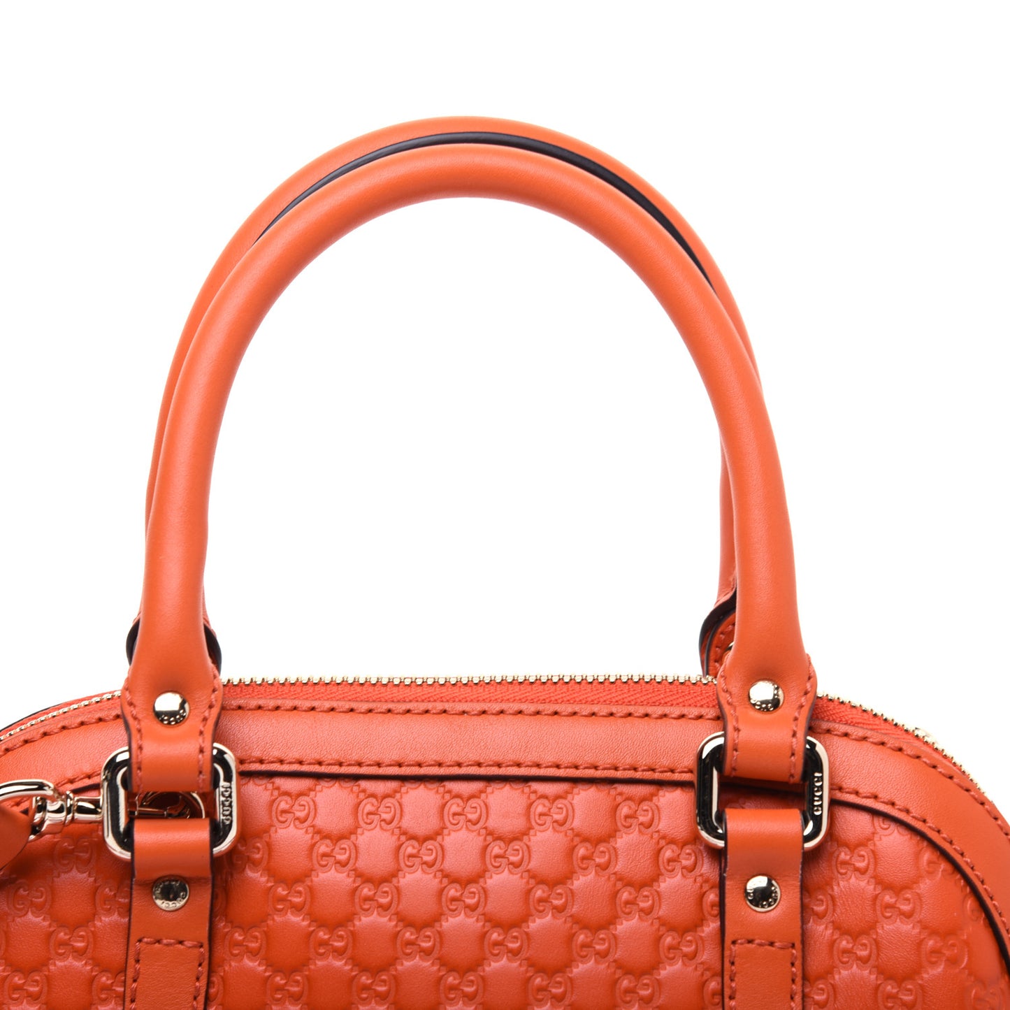 Microguccissima Mini Dome Bag Sun Orange