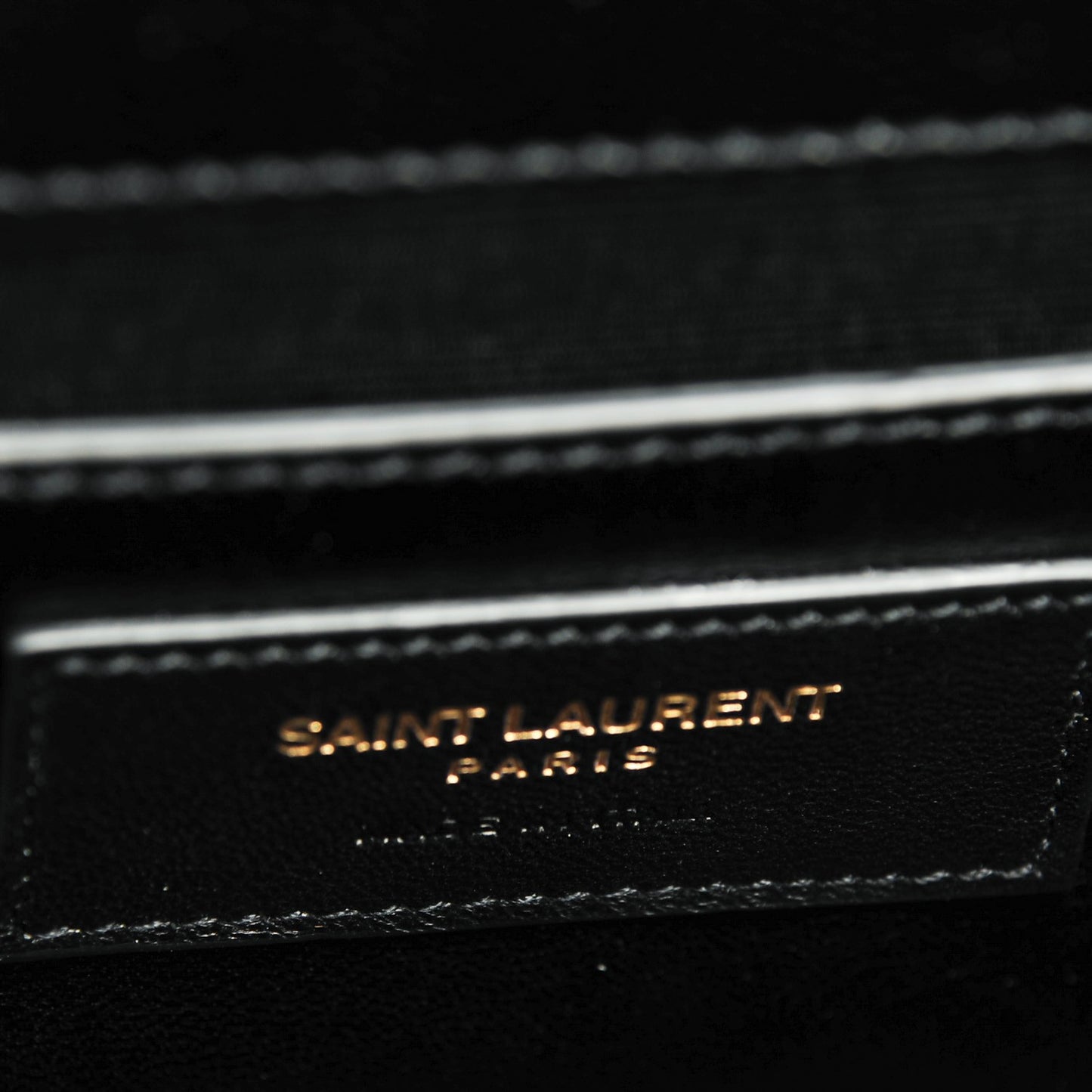 Grain De Poudre Small Monogram Kate Satchel Black