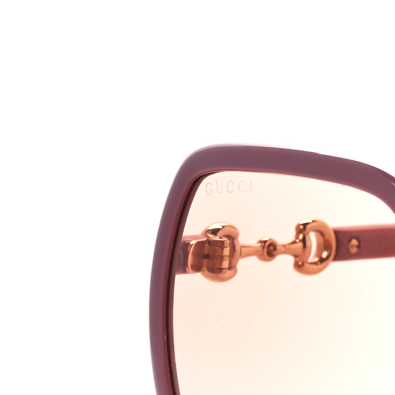 Gucci Horsebit Square Frame Sunglasses GG0890S Pink 7 of 8