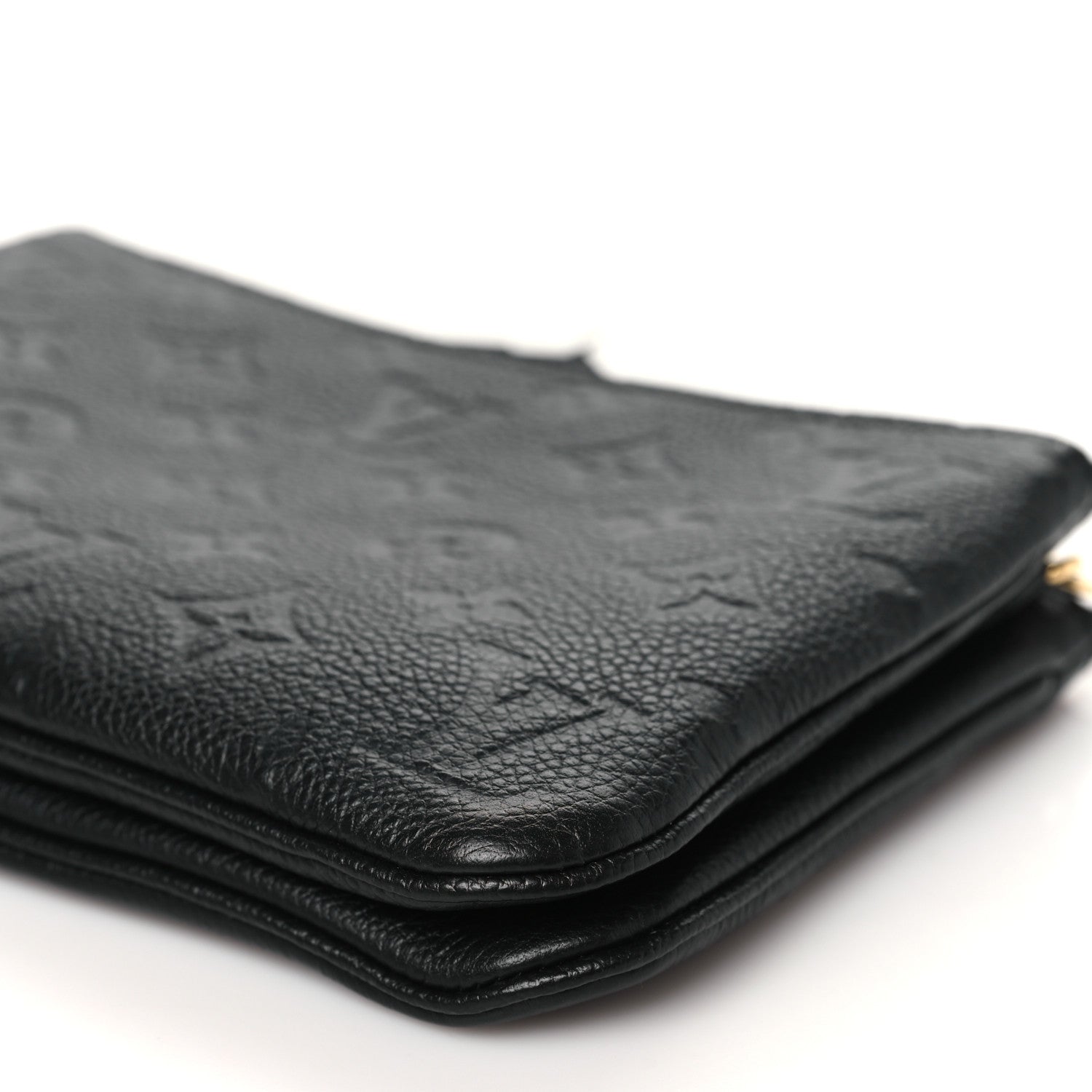 Louis Vuitton Empreinte Double Zip Pochette Black 10 of 11