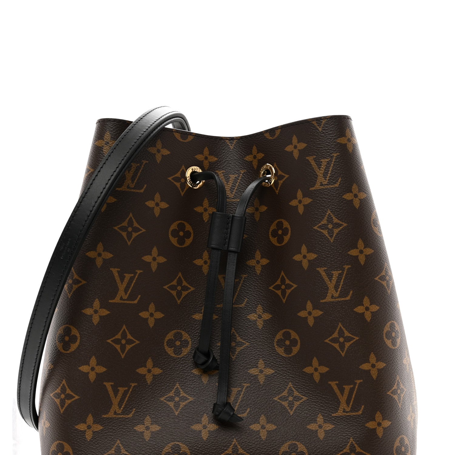 Louis Vuitton Monogram Neonoe MM Black 5 of 10