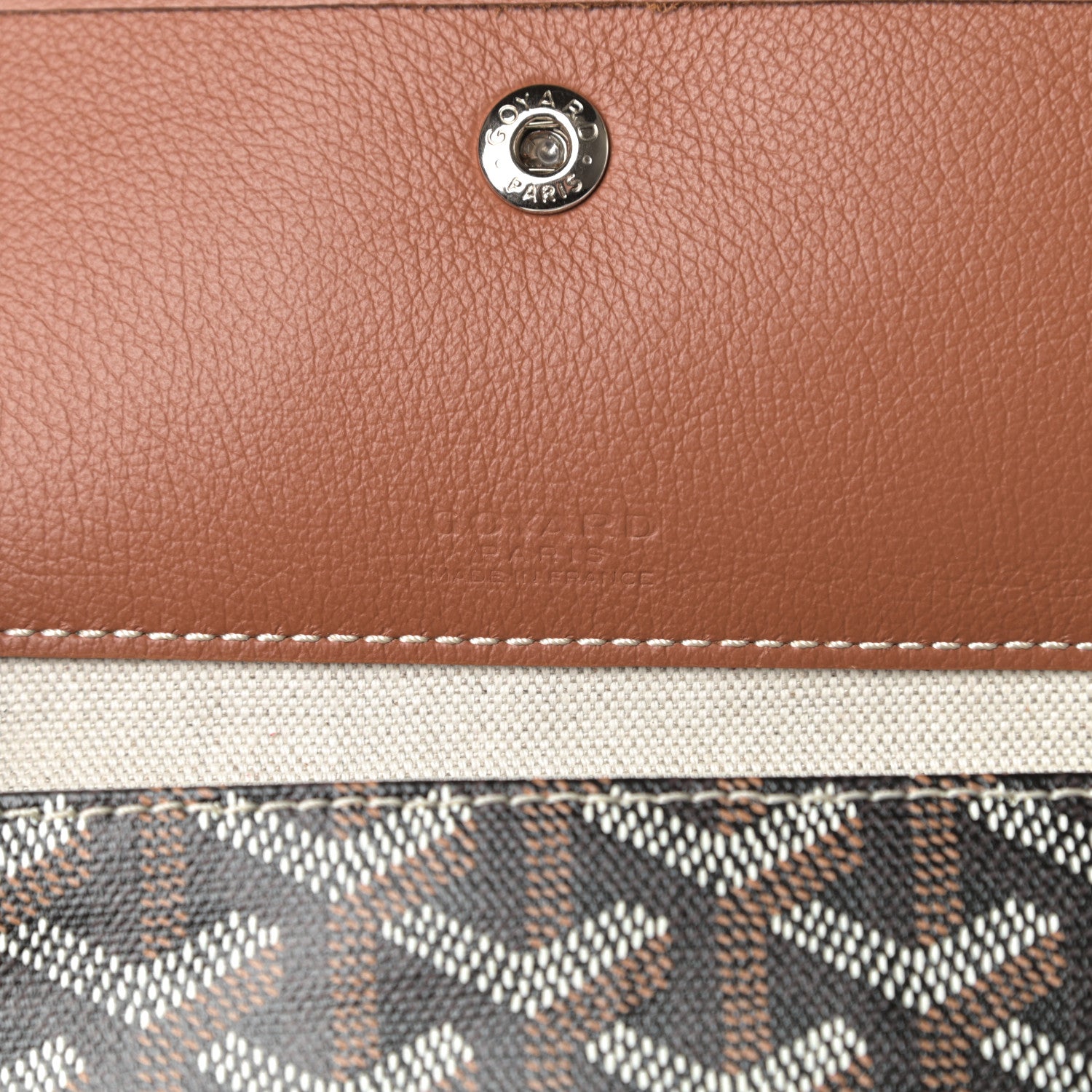 Goyard Goyardine Saint Louis XXL Black Gold 7 of 11