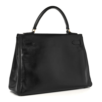Hermes Box Kelly Retourne 32 Black 2 of 49