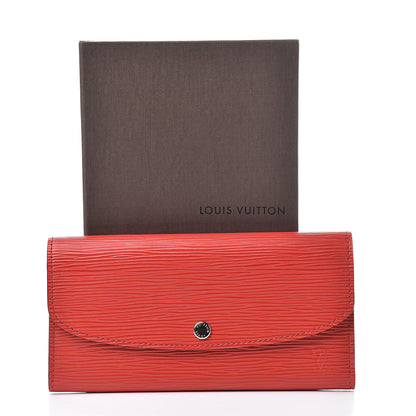 Louis Vuitton Epi Emilie Wallet Coquelicot 7 of 7