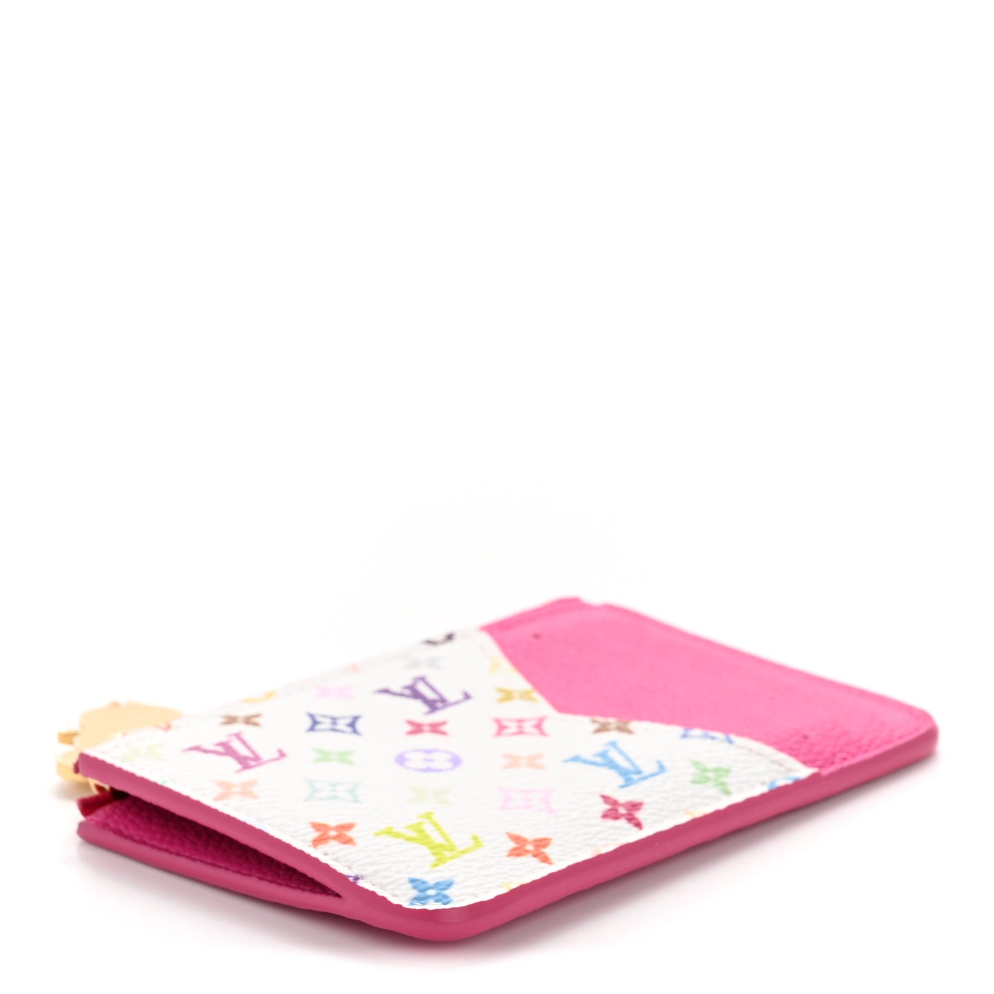 LV X TM Monogram Romy Card Holder Kawaii Pink