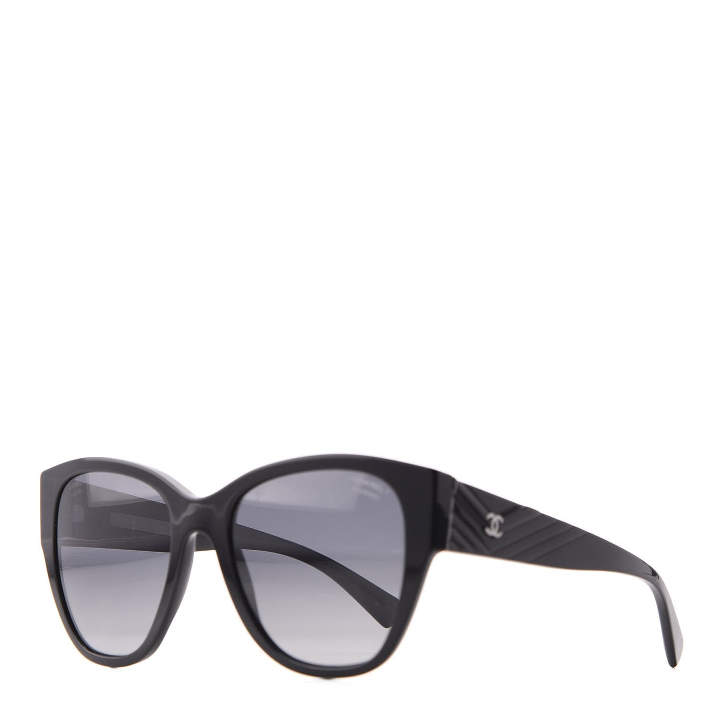 Acetate Polarized Butterfly CC Sunglasses 5412 Black