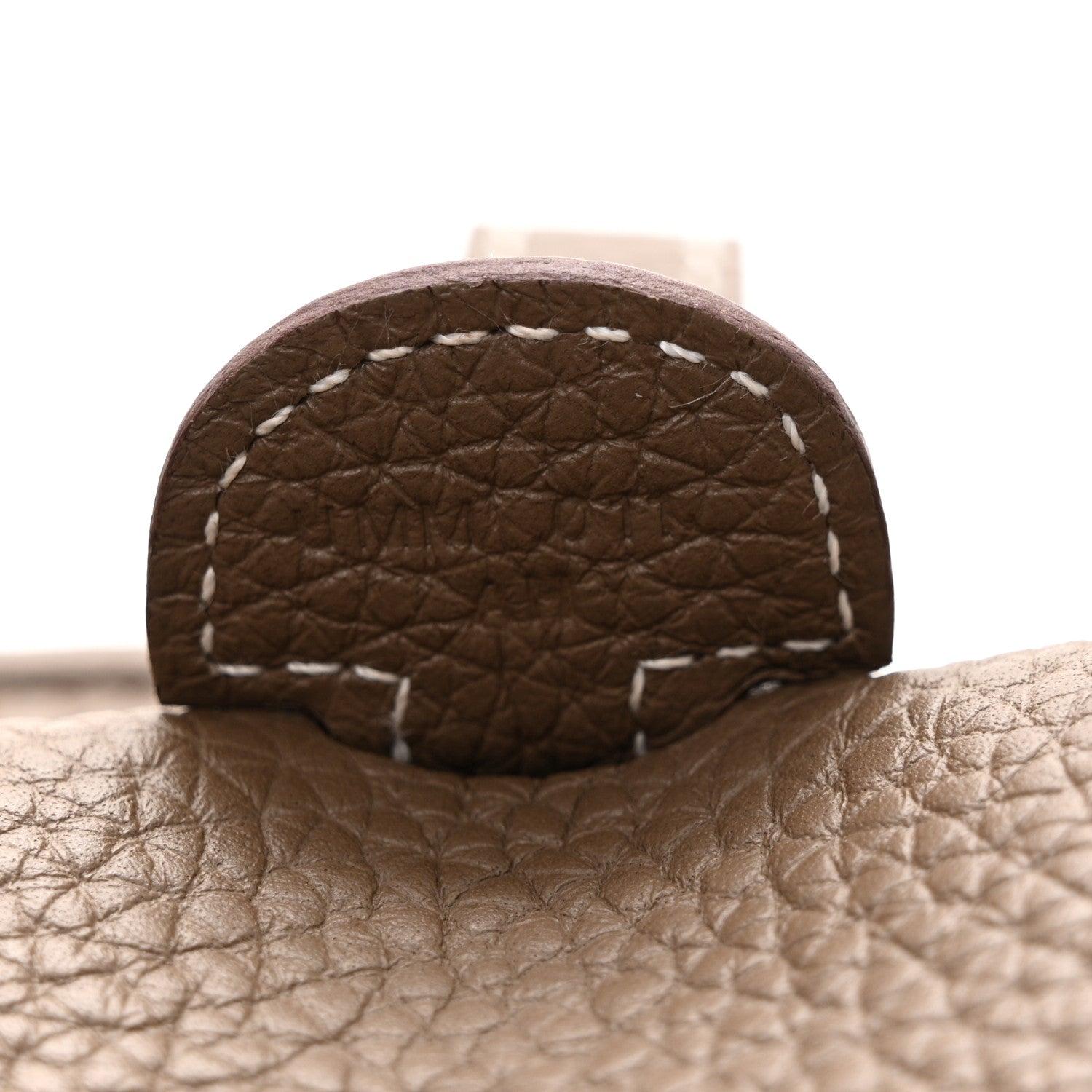 Hermes Taurillon Clemence Evelyne III PM Etoupe 7 of 11