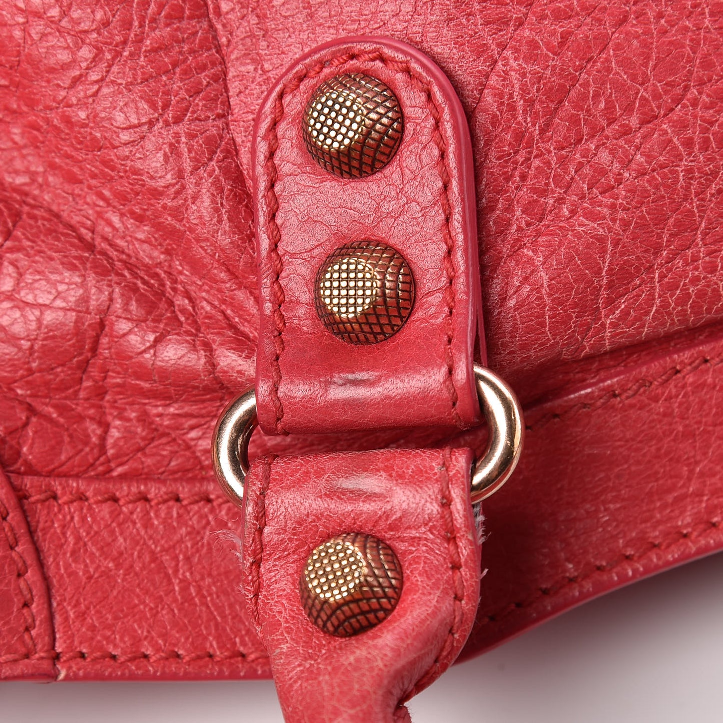 Agneau Giant 12 Rose Gold Hardware City Rose Thulian
