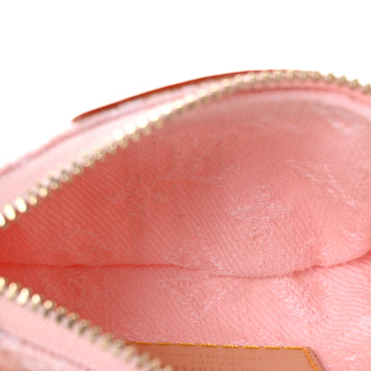 Louis Vuitton Monogram Denim Key Pouch Washed Pink 5 of 7