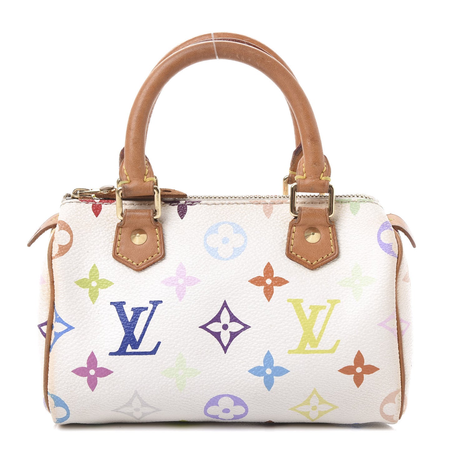 Monogram Multicolor Mini Sac HL Speedy White
