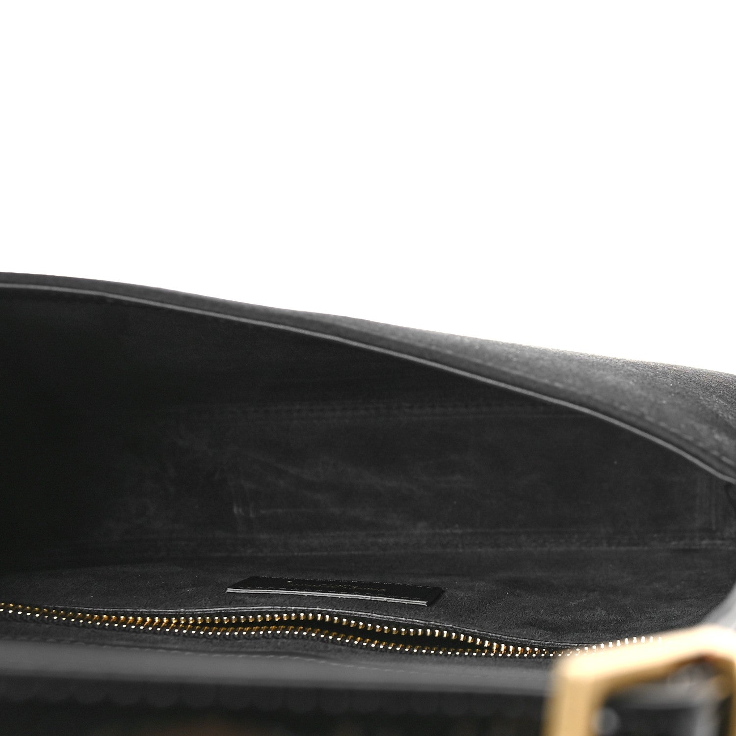 Saint Laurent Silk Satin Calfskin Le 5 A 7 Hobo Black 5 of 8