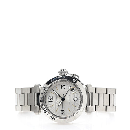 Cartier Stainless Steel 35mm Pasha GMT Automatic Watch 2 of 5